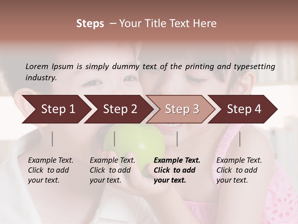 Candid Smile Sweet PowerPoint Template