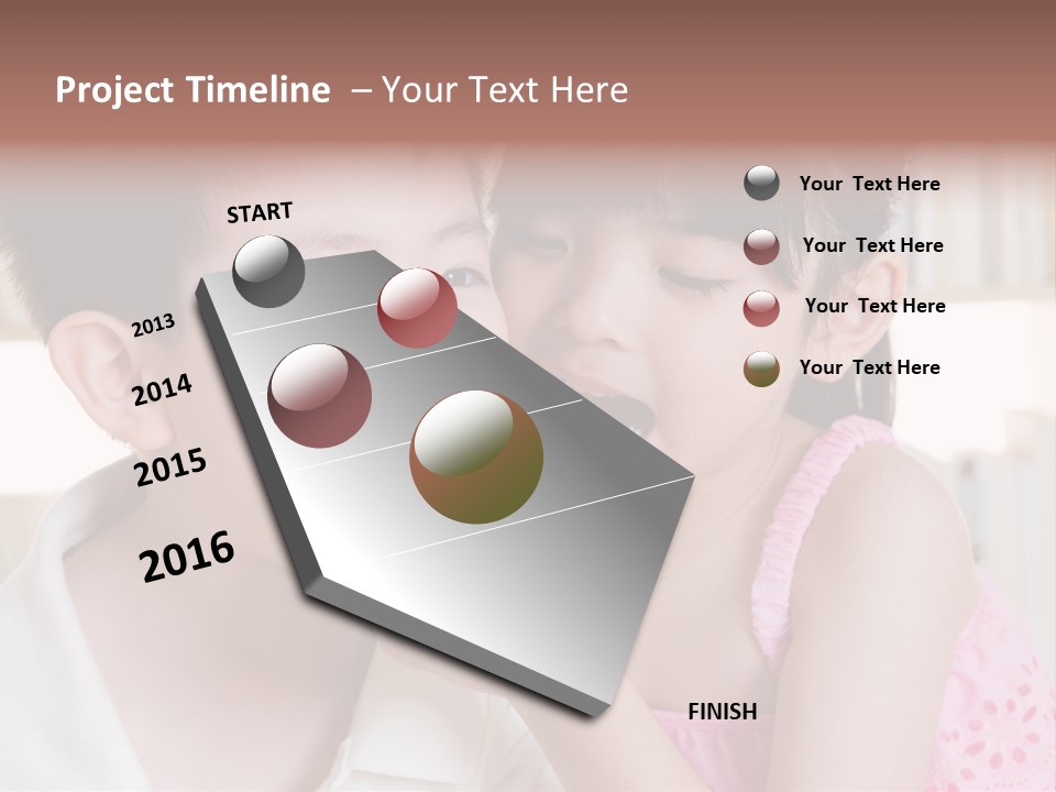 Candid Smile Sweet PowerPoint Template
