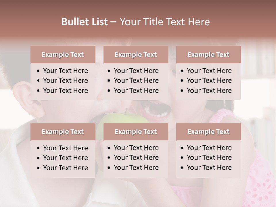 Candid Smile Sweet PowerPoint Template