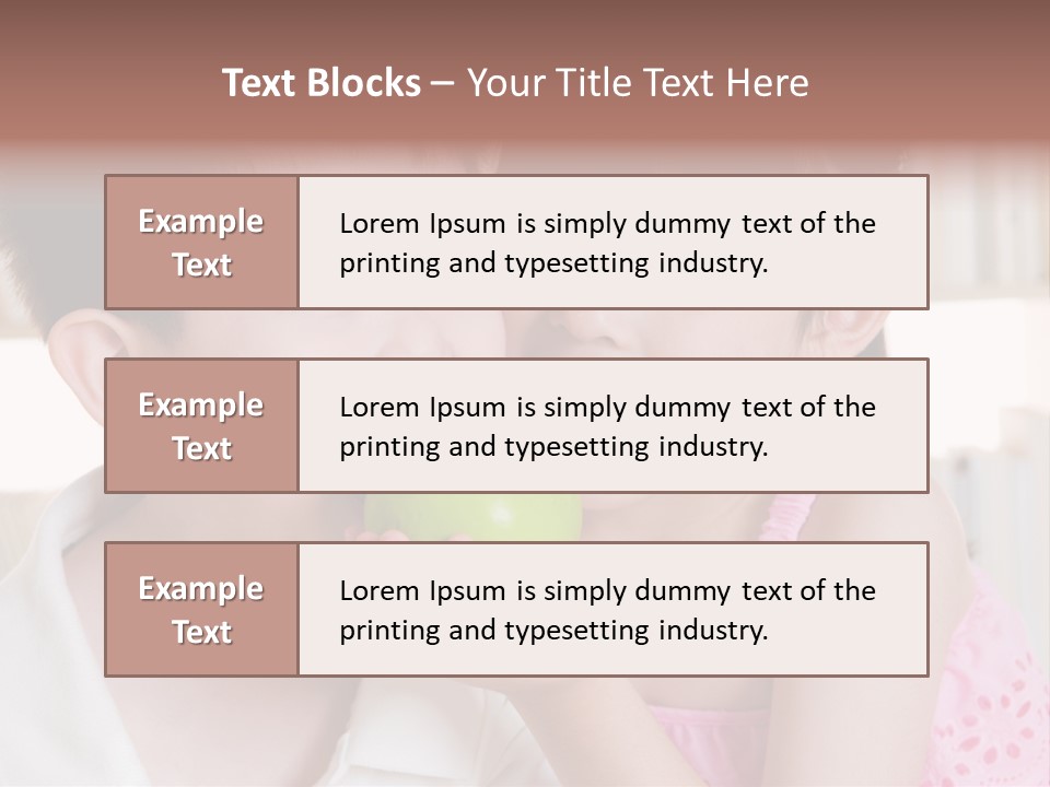 Candid Smile Sweet PowerPoint Template