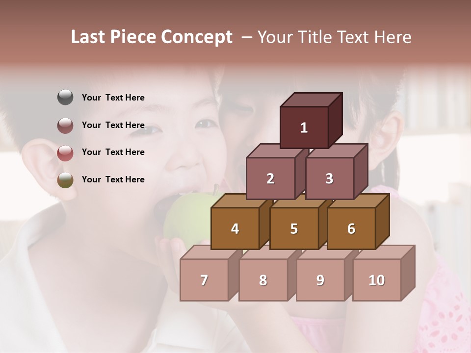 Candid Smile Sweet PowerPoint Template