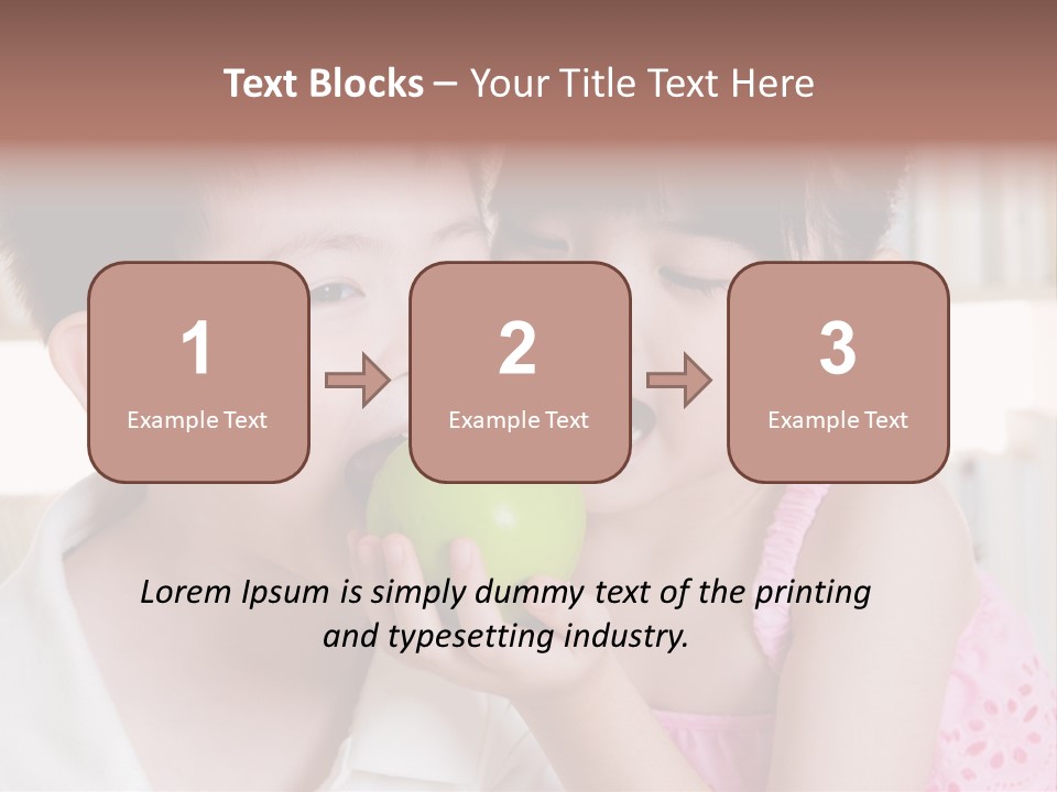 Candid Smile Sweet PowerPoint Template