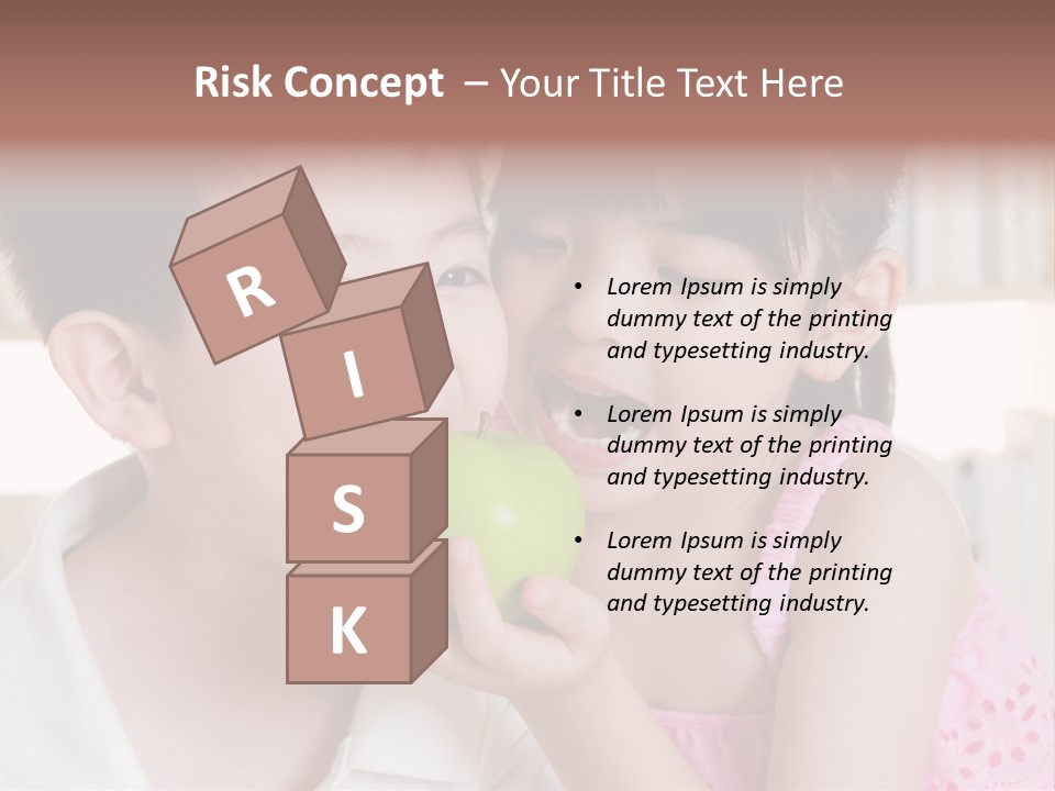 Candid Smile Sweet PowerPoint Template