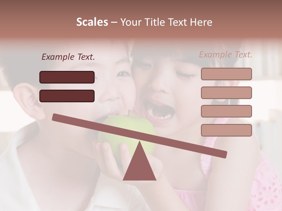 Candid Smile Sweet PowerPoint Template