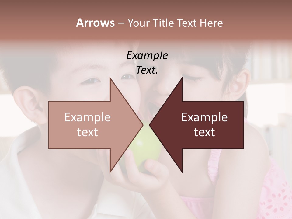 Candid Smile Sweet PowerPoint Template