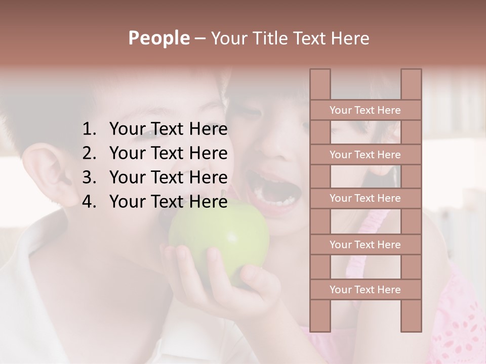 Candid Smile Sweet PowerPoint Template