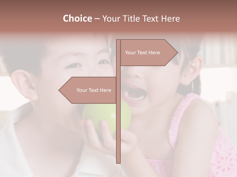 Candid Smile Sweet PowerPoint Template