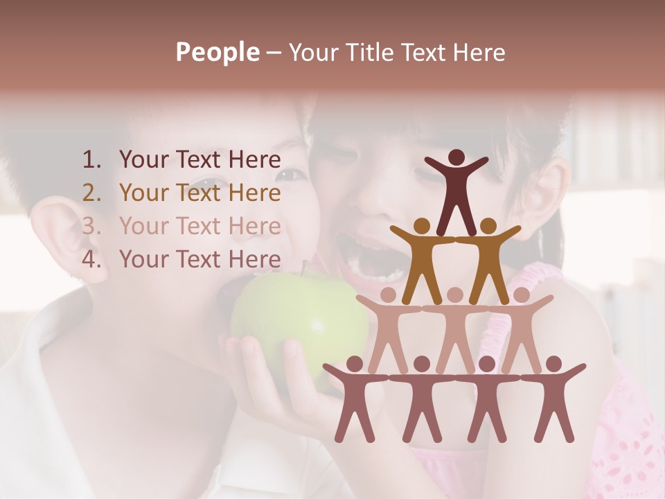 Candid Smile Sweet PowerPoint Template