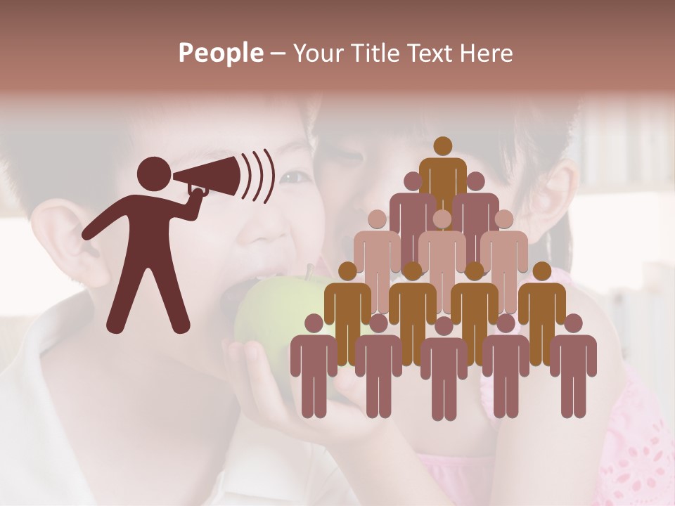 Candid Smile Sweet PowerPoint Template