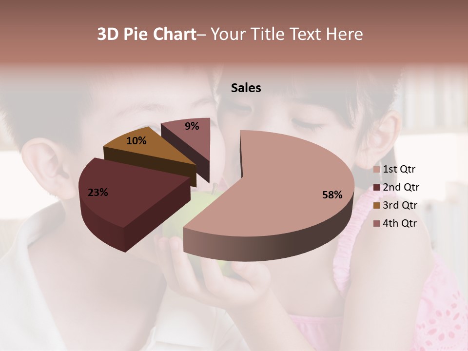 Candid Smile Sweet PowerPoint Template