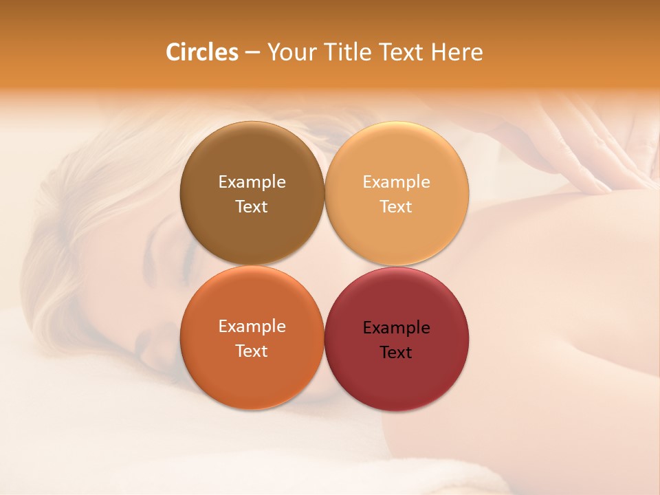 Beautiful Massage Beauty PowerPoint Template