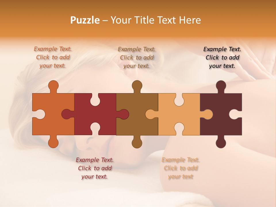 Beautiful Massage Beauty PowerPoint Template