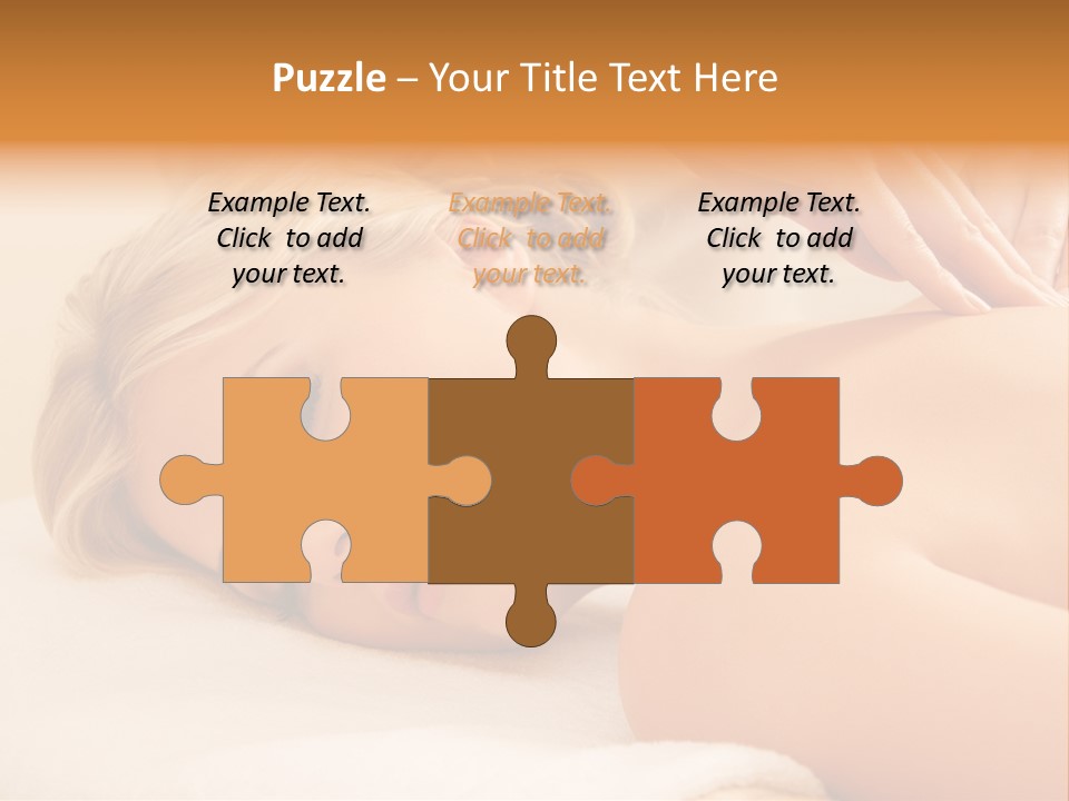 Beautiful Massage Beauty PowerPoint Template