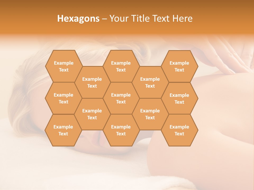 Beautiful Massage Beauty PowerPoint Template