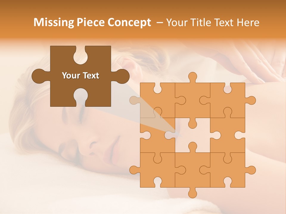 Beautiful Massage Beauty PowerPoint Template