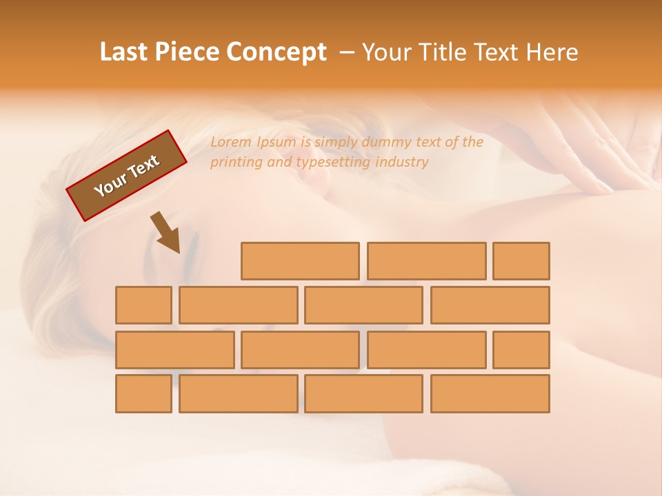 Beautiful Massage Beauty PowerPoint Template