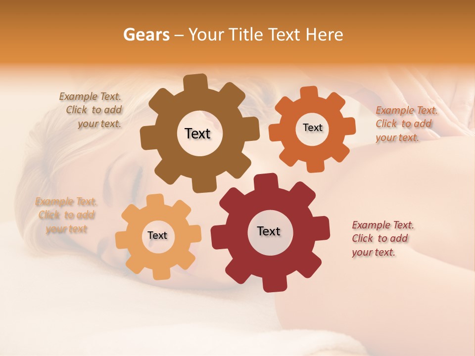 Beautiful Massage Beauty PowerPoint Template