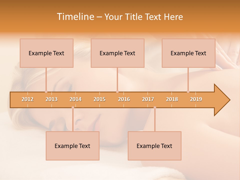 Beautiful Massage Beauty PowerPoint Template