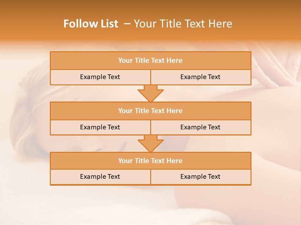 Beautiful Massage Beauty PowerPoint Template