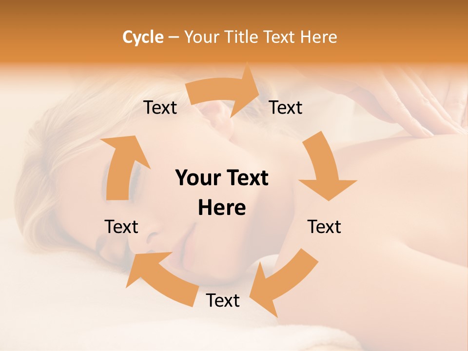 Beautiful Massage Beauty PowerPoint Template