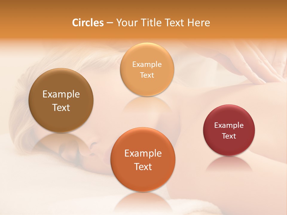 Beautiful Massage Beauty PowerPoint Template