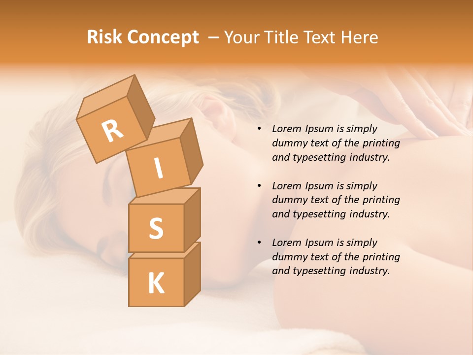 Beautiful Massage Beauty PowerPoint Template