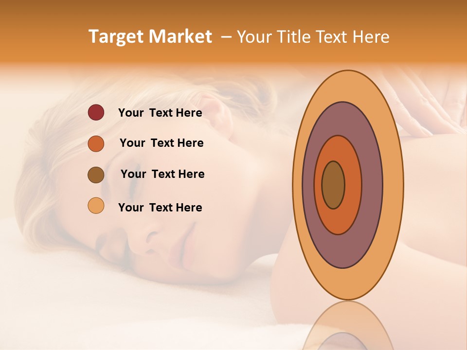 Beautiful Massage Beauty PowerPoint Template