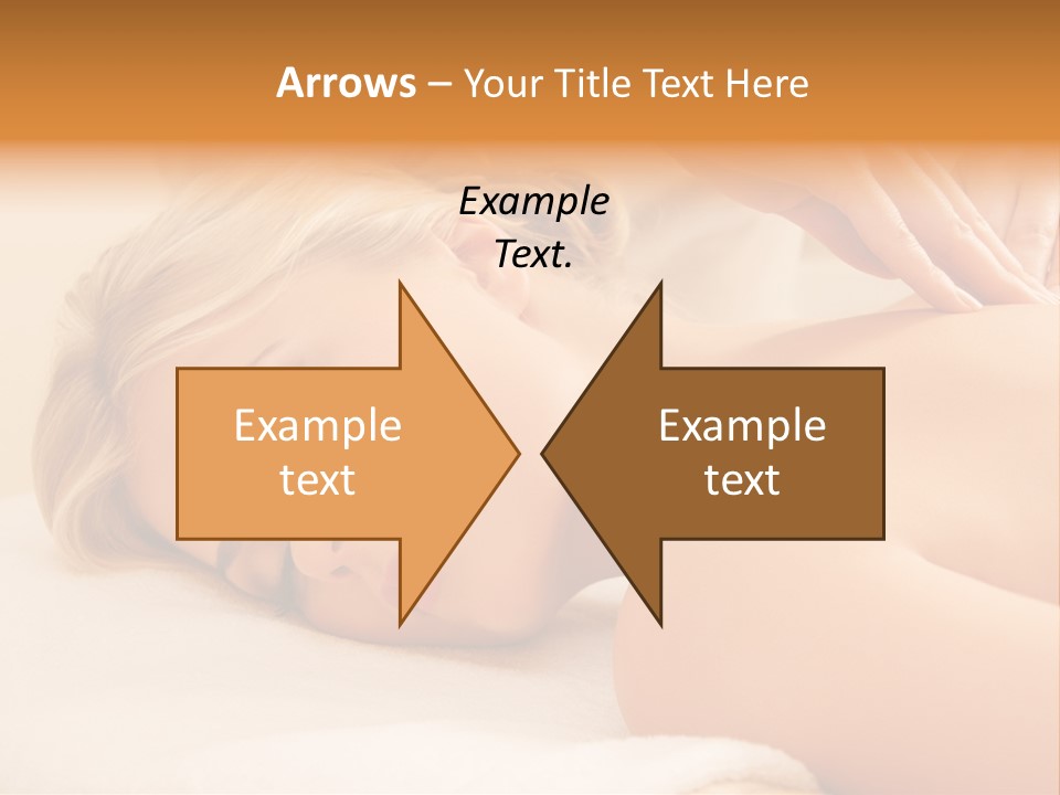 Beautiful Massage Beauty PowerPoint Template