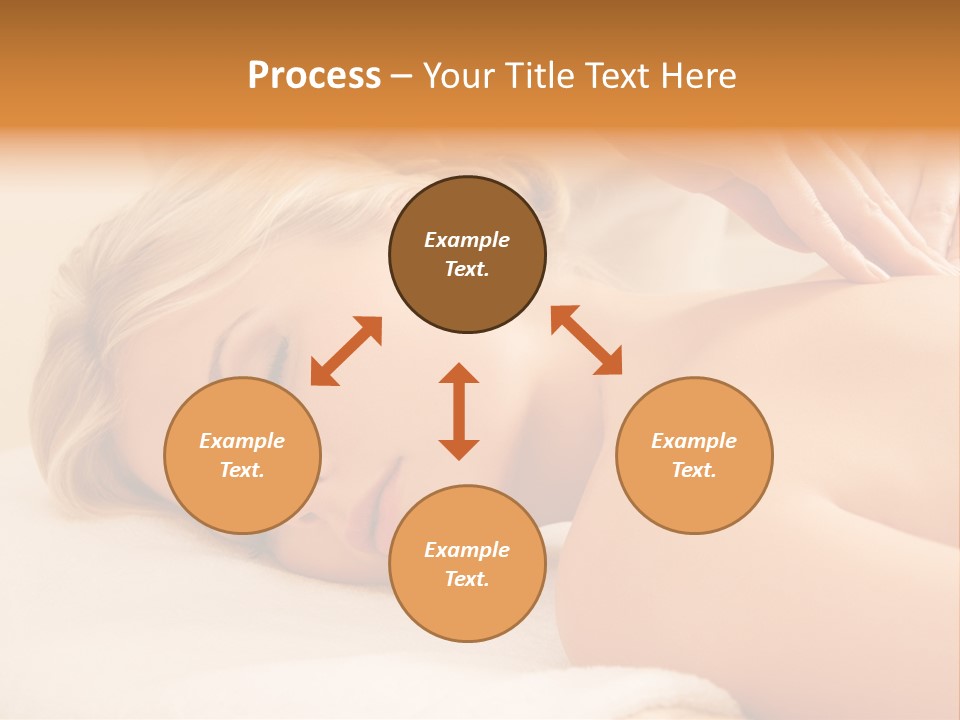 Beautiful Massage Beauty PowerPoint Template