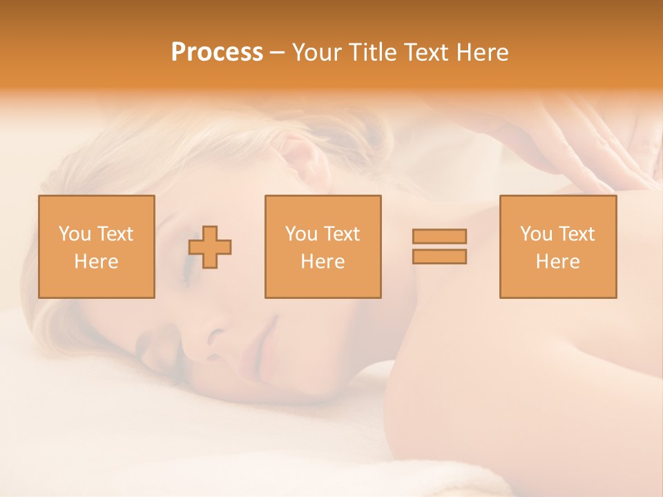 Beautiful Massage Beauty PowerPoint Template