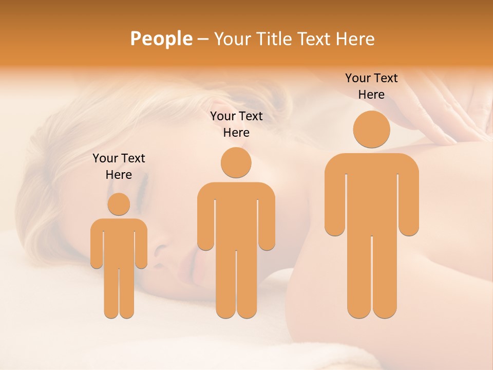 Beautiful Massage Beauty PowerPoint Template