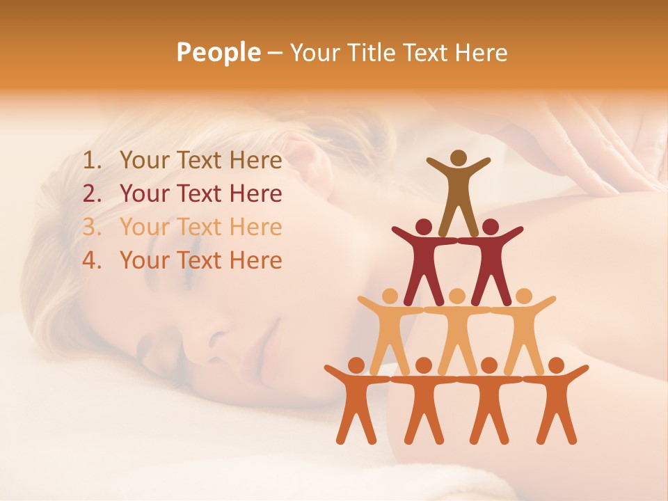 Beautiful Massage Beauty PowerPoint Template