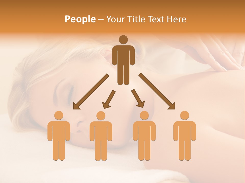 Beautiful Massage Beauty PowerPoint Template