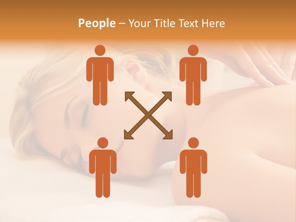 Beautiful Massage Beauty PowerPoint Template