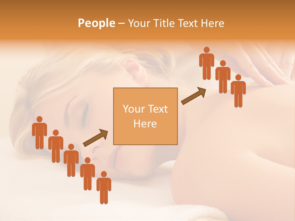 Beautiful Massage Beauty PowerPoint Template