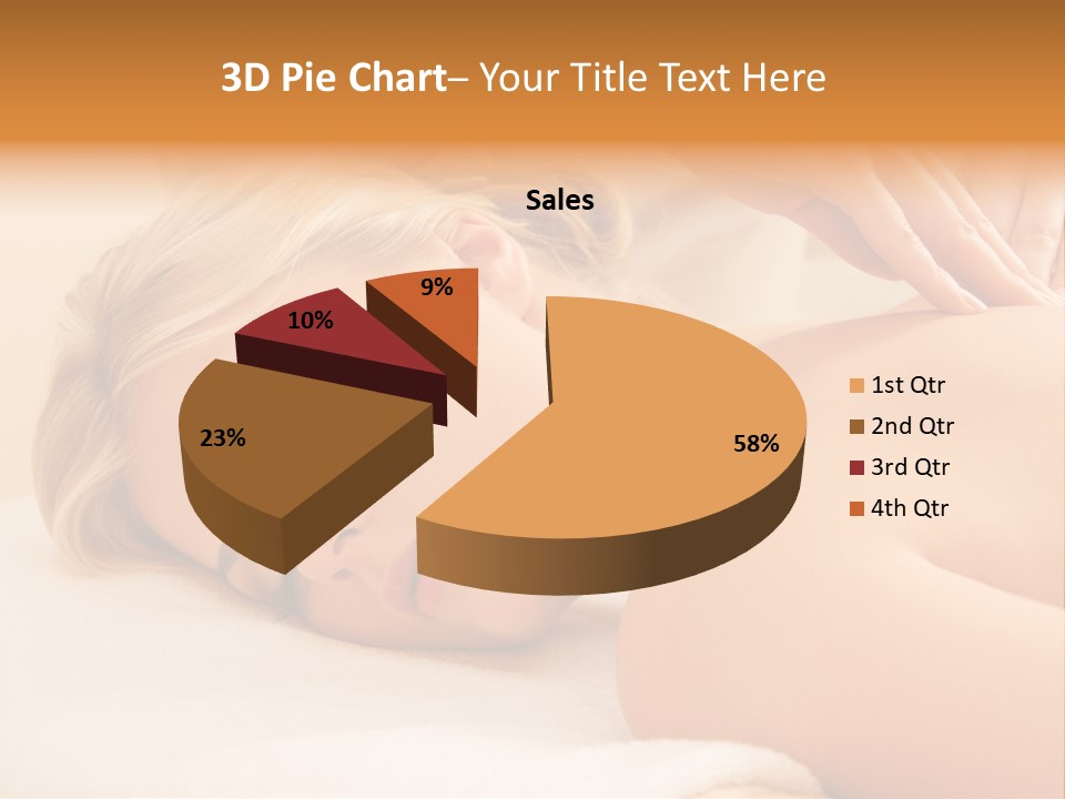 Beautiful Massage Beauty PowerPoint Template