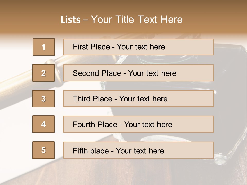 Ink Pen Diary Writing PowerPoint Template