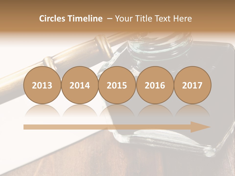 Ink Pen Diary Writing PowerPoint Template