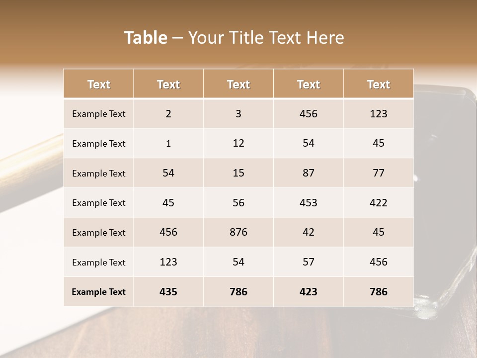 Ink Pen Diary Writing PowerPoint Template