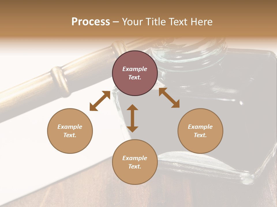 Ink Pen Diary Writing PowerPoint Template