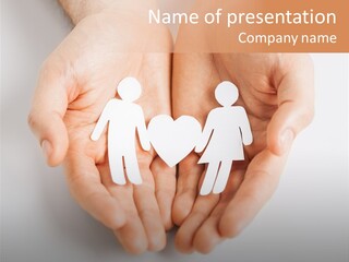 Male Planning Care PowerPoint Template