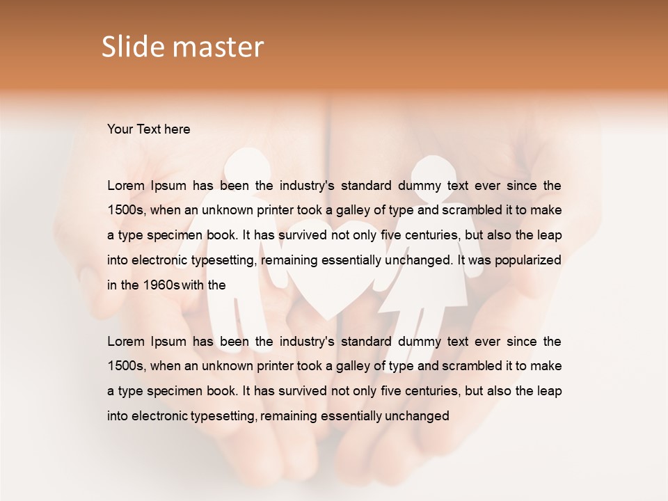 Male Planning Care PowerPoint Template