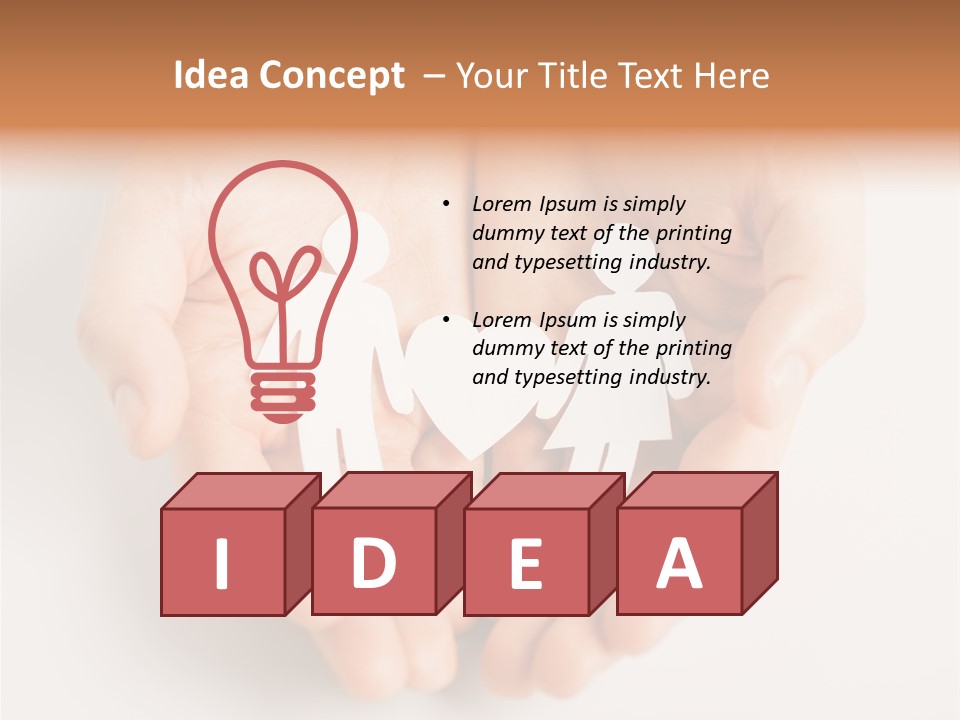 Male Planning Care PowerPoint Template