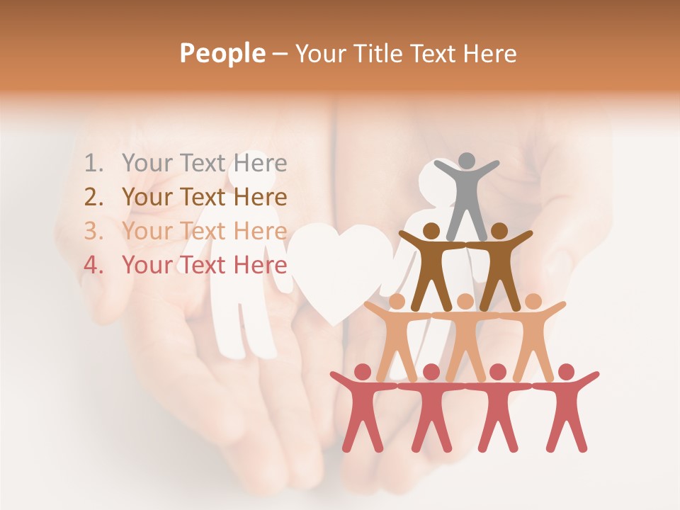 Male Planning Care PowerPoint Template