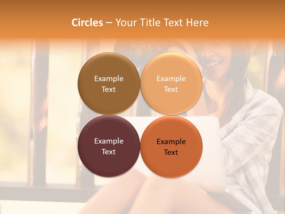 Photographer Camera Outdoors PowerPoint Template