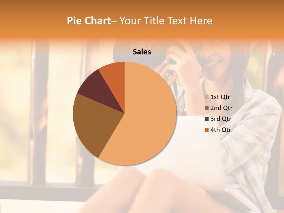 Photographer Camera Outdoors PowerPoint Template