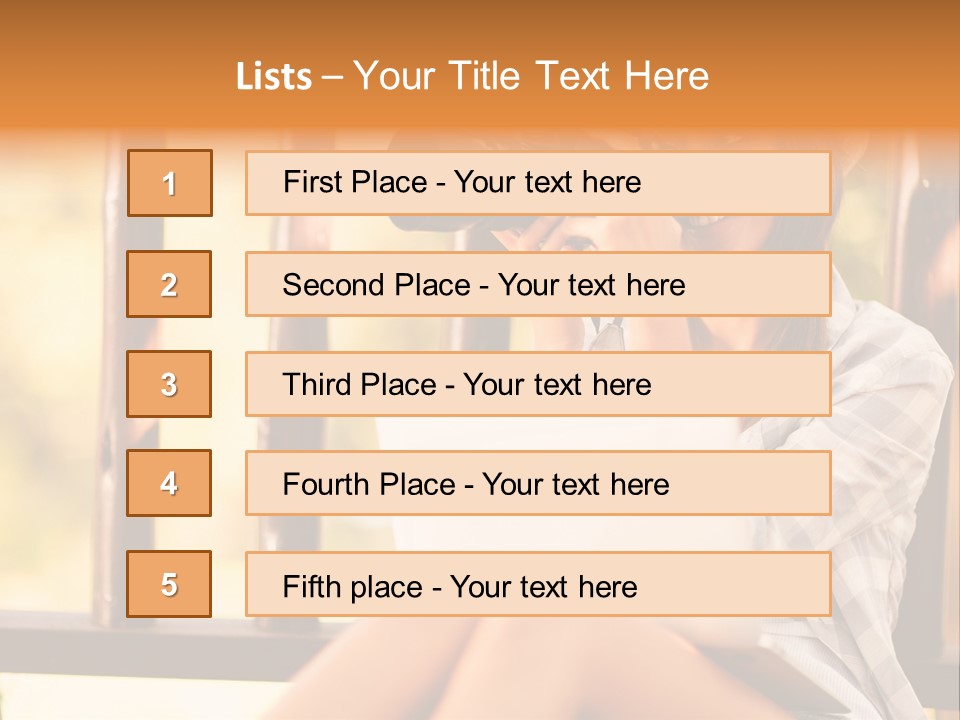 Photographer Camera Outdoors PowerPoint Template