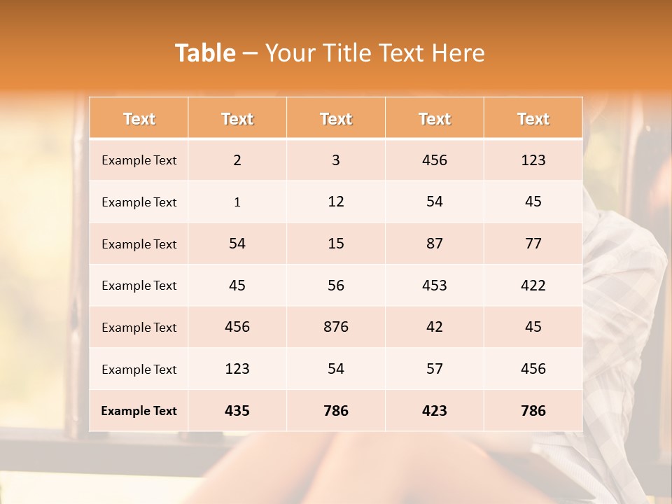 Photographer Camera Outdoors PowerPoint Template