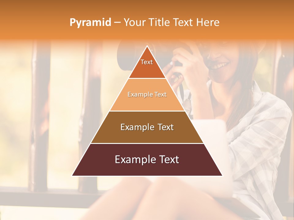 Photographer Camera Outdoors PowerPoint Template