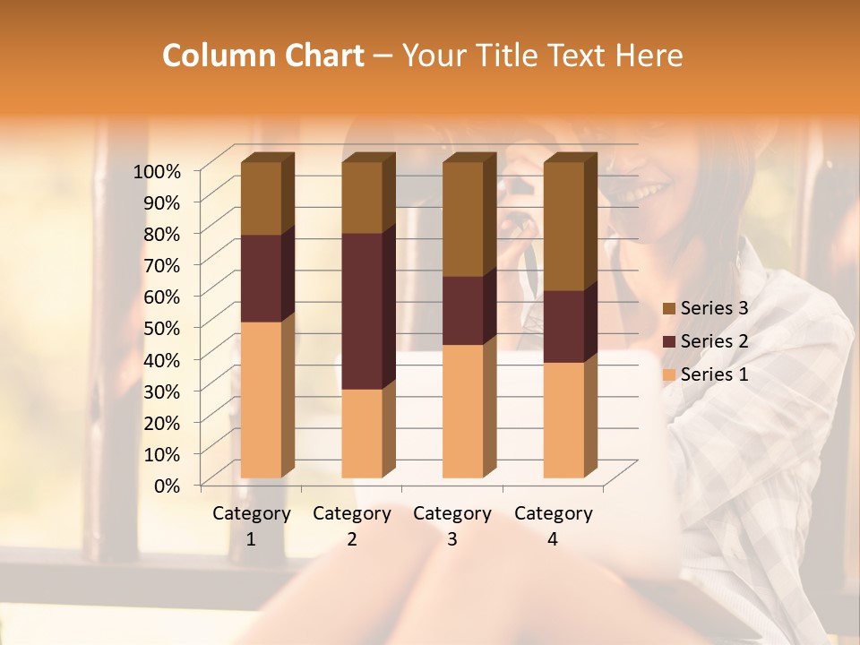 Photographer Camera Outdoors PowerPoint Template